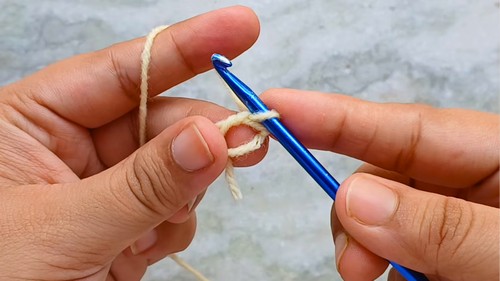 Crochet Flower Daisy Coaster Pattern 1