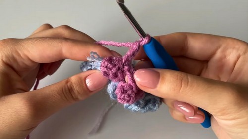 Crochet Flower Granny Square Pattern 5