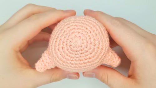 Crochet Flying Cupid Pig Pattern 7