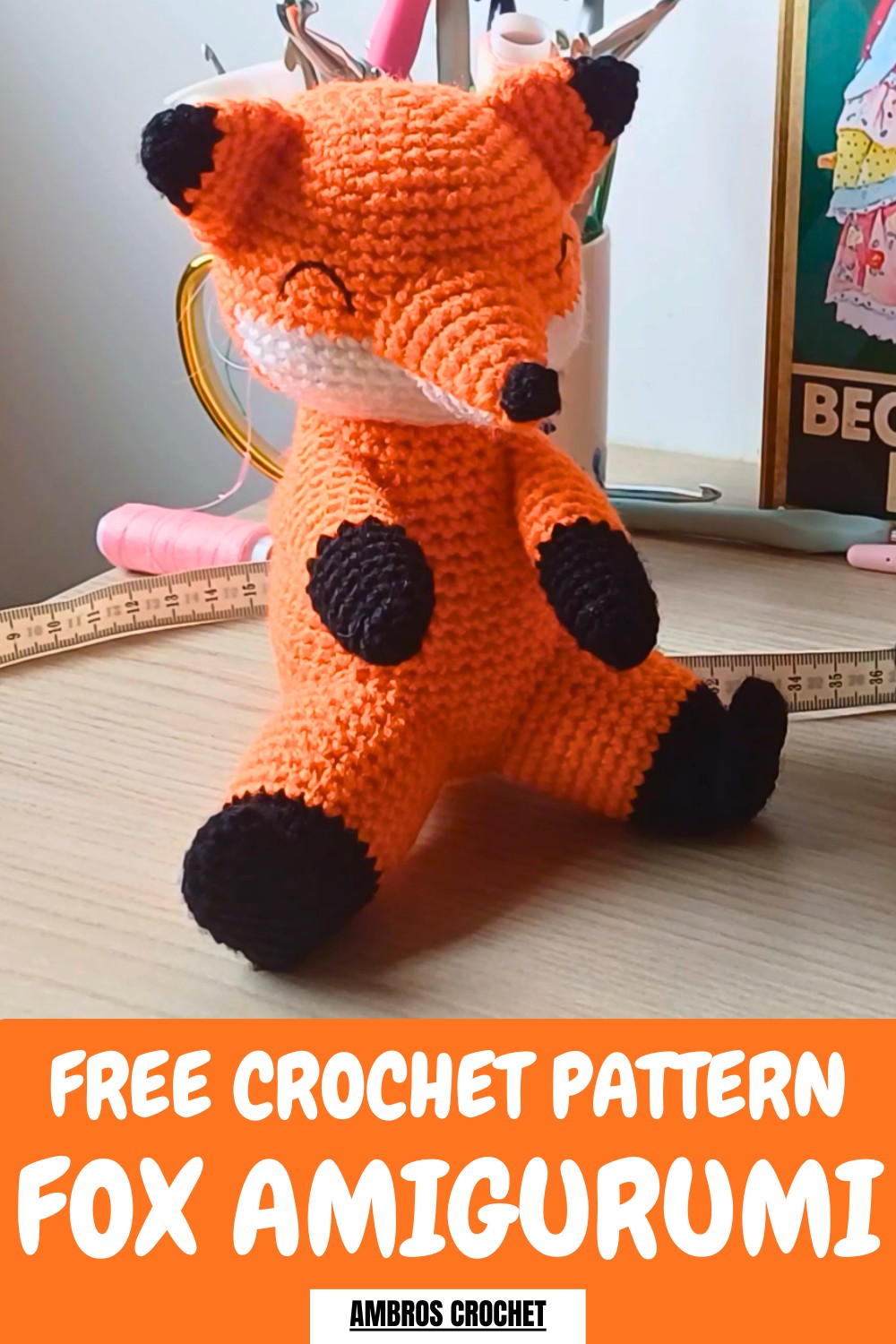Crochet Fox Amigurumi Pattern