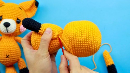 Crochet Fox Amigurumi Pattern 7