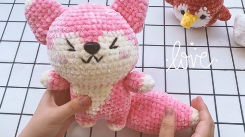 Crochet Fox Amigurumi Pattern 9