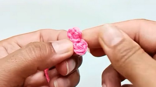 Crochet Frog Keychain Pattern 7