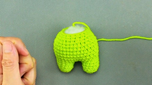 Crochet Frog With A Swimming Ring Pattern 5