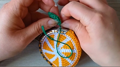 Crochet Fruit Coin Purse Pattern 7