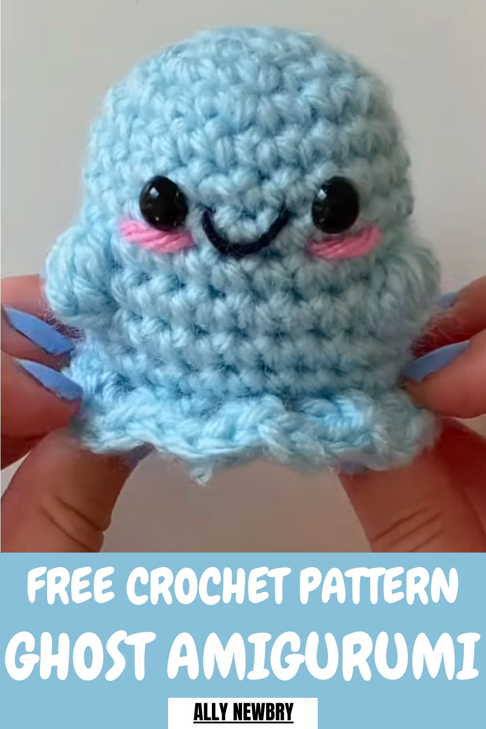 Crochet Ghost Amigurumi Pattern
