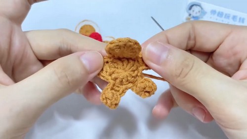 Crochet Gingerbread Man Pattern 4