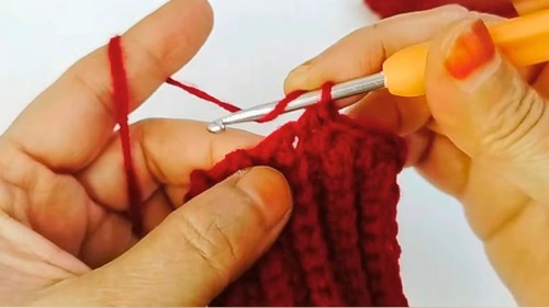 Crochet Gloves With Finger Pattern 3