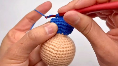 Crochet Goku Amigurumi Pattern 2