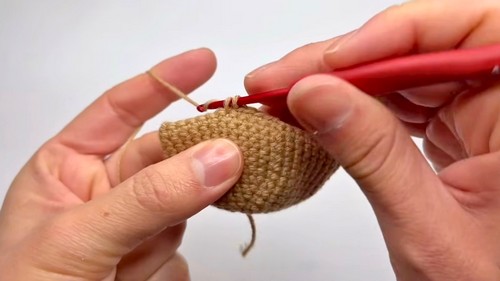 Crochet Goku Amigurumi Pattern 7