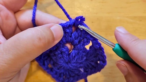 Crochet Granny Square Heart Pattern 5