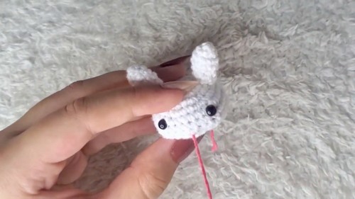 Crochet Hamburger Keychain Pattern 5