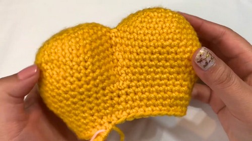 Crochet Heart Amigurumi Pattern 6