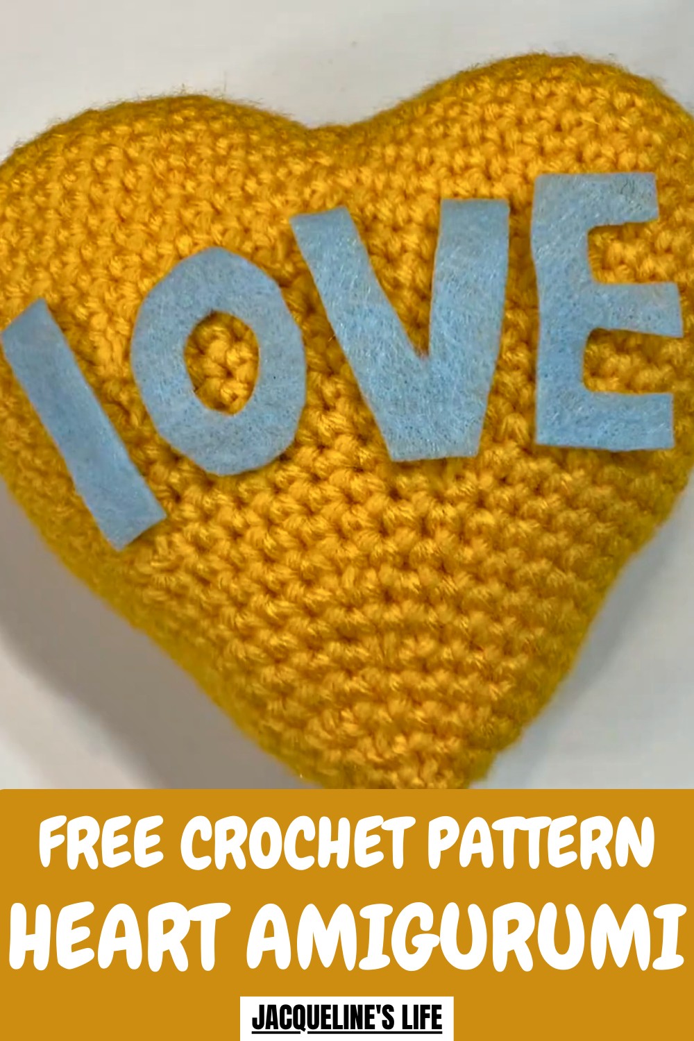 Crochet Heart Amigurumi Pattern