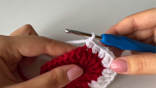 Crochet Heart Granny Square Pattern 5