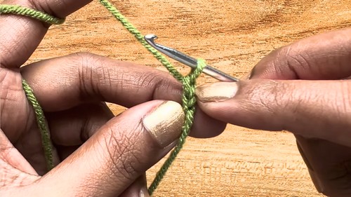 Crochet Heart Granny Square Pouch Pattern 1