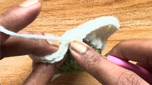 Crochet Heart Granny Square Pouch Pattern 6