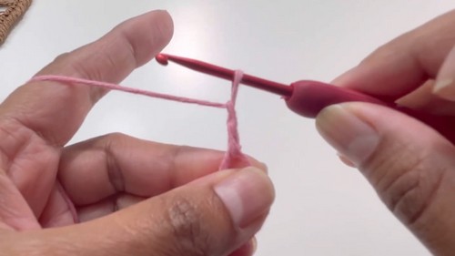 Crochet Heart Shaped Coaster Pattern 1