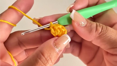 Crochet Heart Soap Pouch Pattern 1