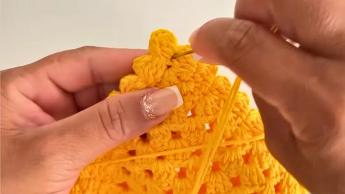 Crochet Heart Soap Pouch Pattern 6