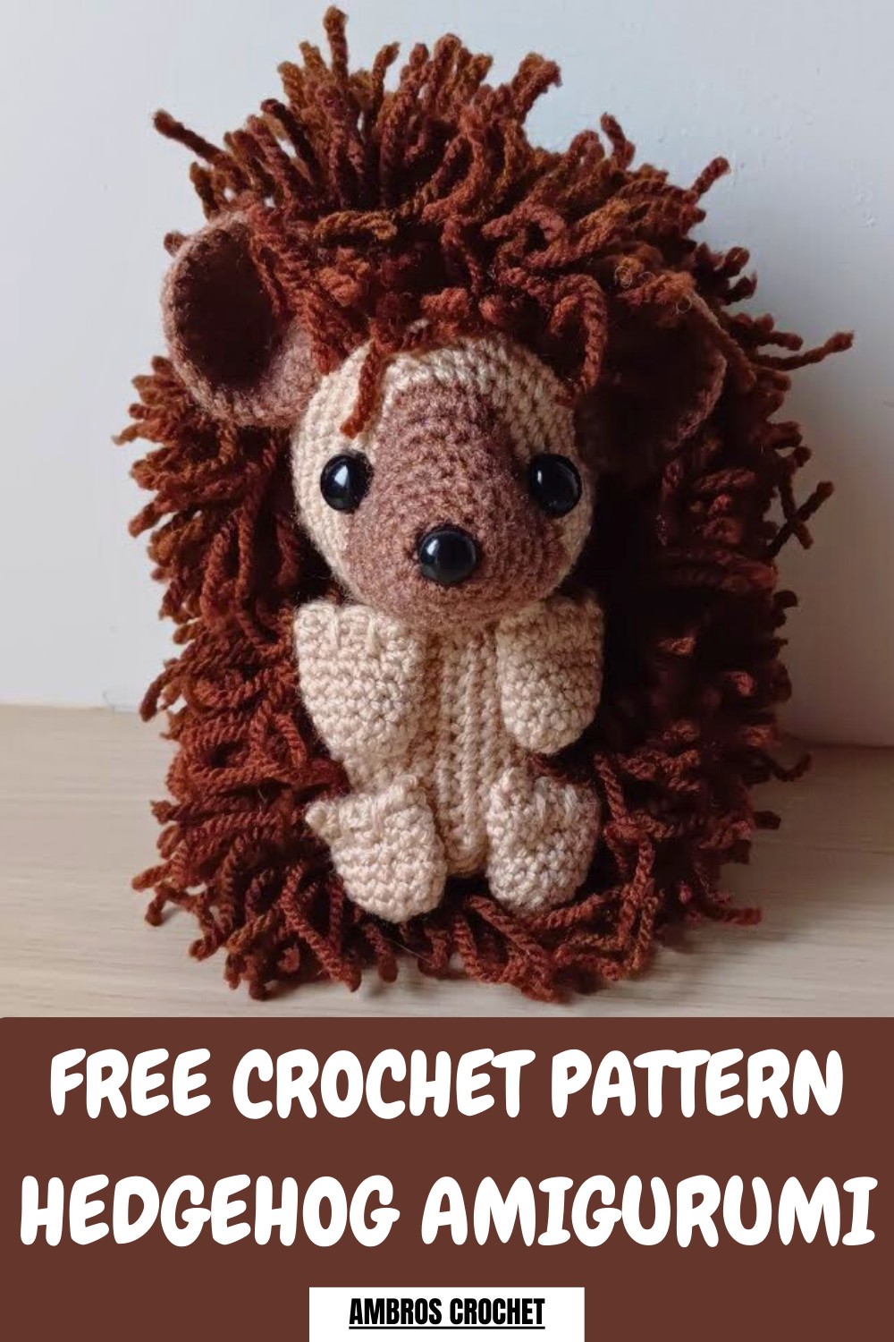 Crochet Hedgehog Amigurumi Pattern