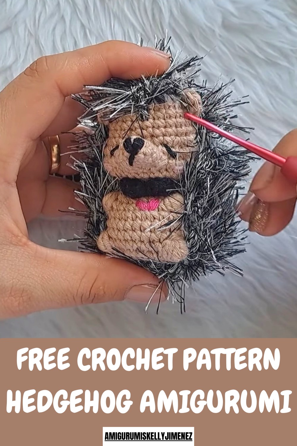 Crochet Hedgehog Amigurumi Pattern