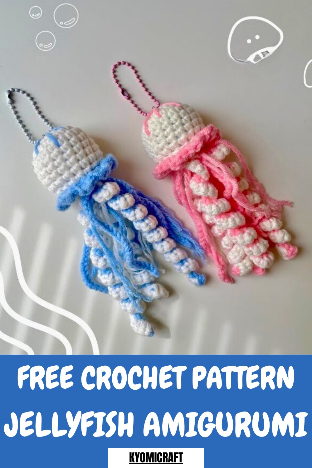 Crochet Jellyfish Amigurumi Pattern