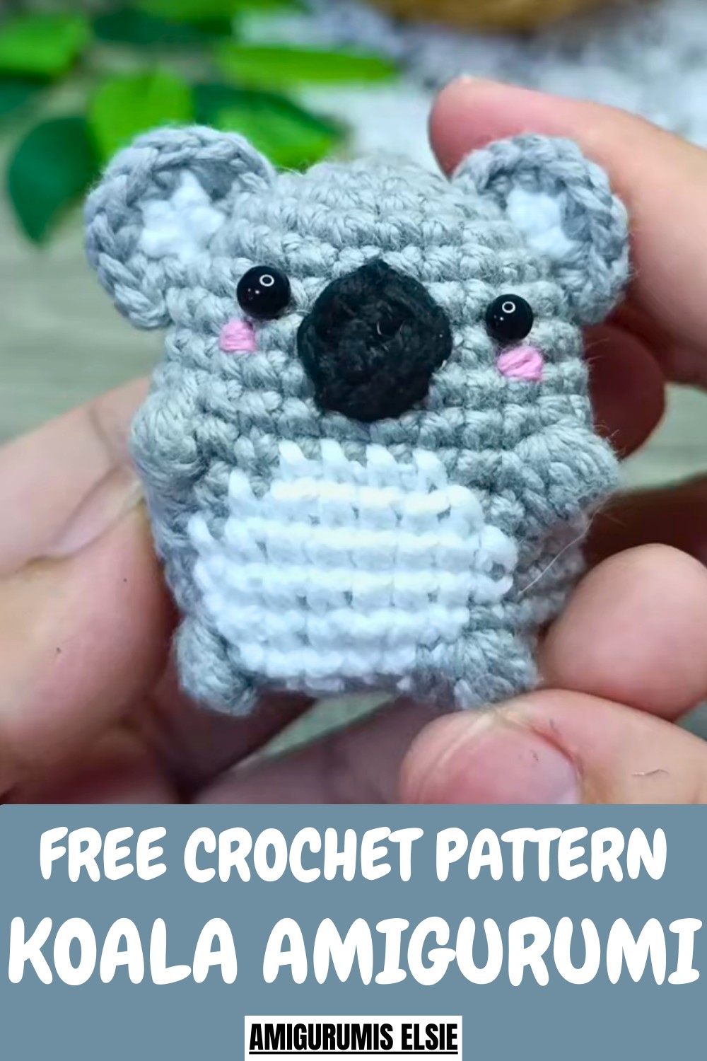 Crochet Koala Amigurumi Pattern