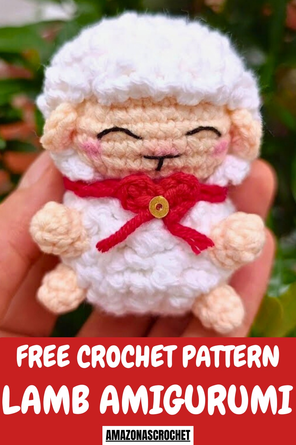 Crochet Lamb Amigurumi Pattern