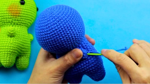 Crochet Little Dinosaur Amigurumi Pattern 6