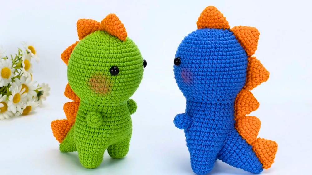 Crochet Little Dinosaur Amigurumi Pattern 9