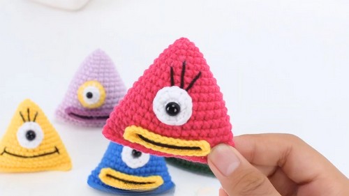 Crochet Little Monster Pattern 8