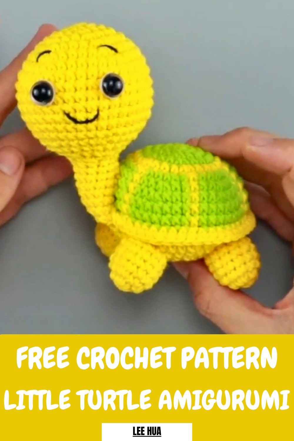 Crochet Little Turtle Amigurumi Pattern