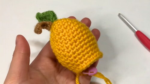 Crochet Mango Amigurumi Pattern 7