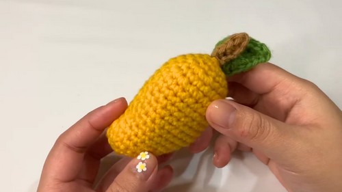 Crochet Mango Amigurumi Pattern 8