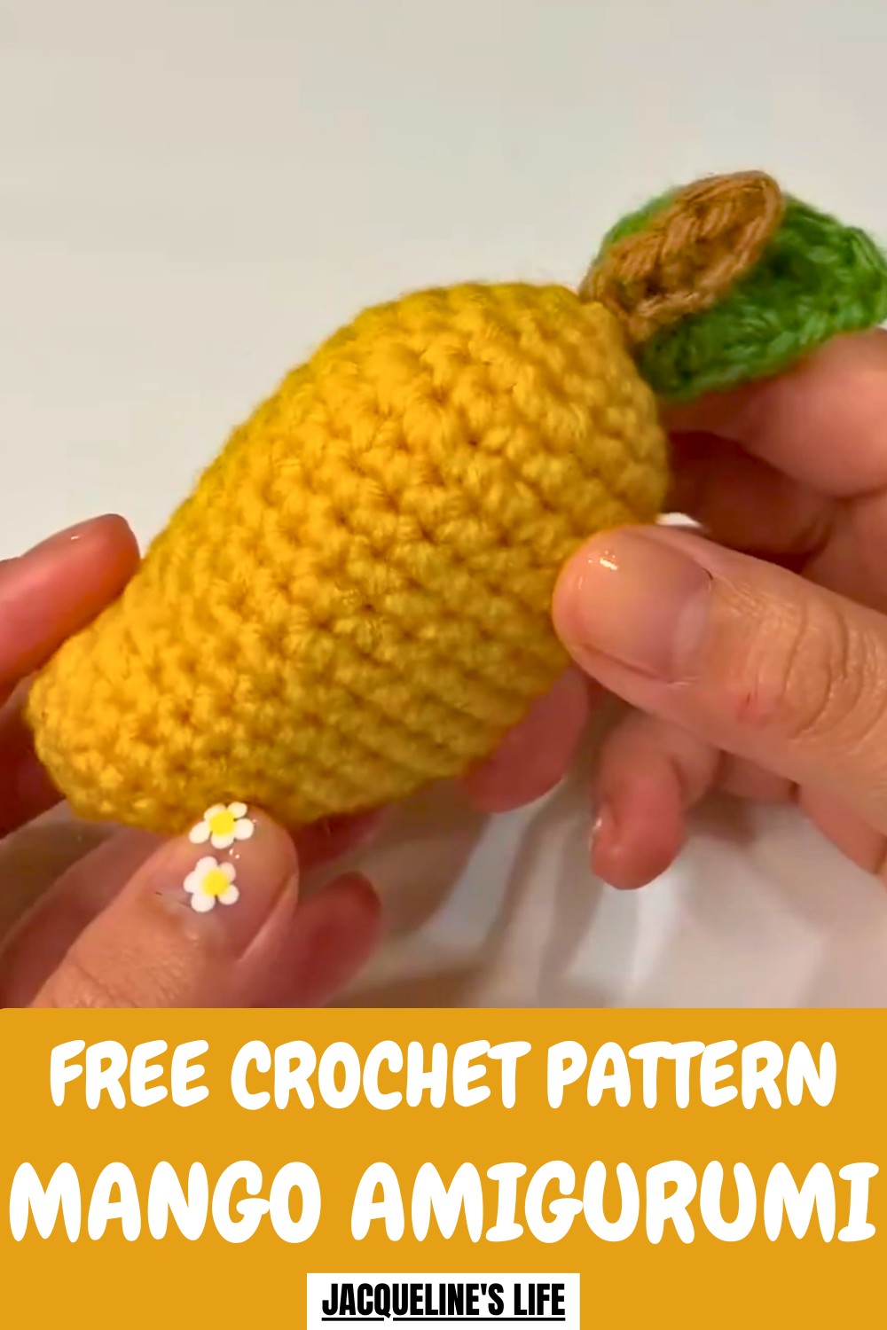 Crochet Mango Amigurumi Pattern
