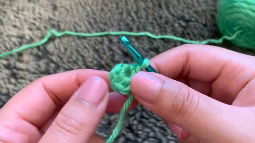 Crochet Mike Wazowski Pattern 1