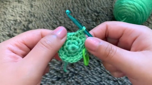 Crochet Mike Wazowski Pattern 2