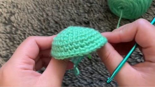 Crochet Mike Wazowski Pattern 3