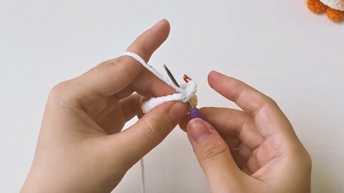 Crochet Mini Chicken Amigurumi Pattern 3