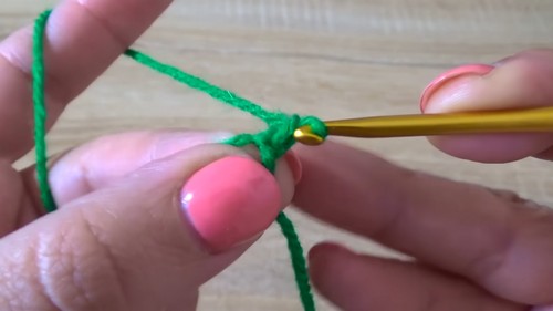 Crochet Mini Christmas Stocking Pattern 1