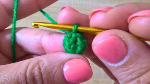 Crochet Mini Christmas Stocking Pattern 2