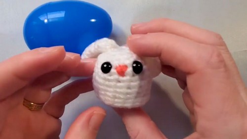 Crochet Mini Easter Bunny Pattern 7