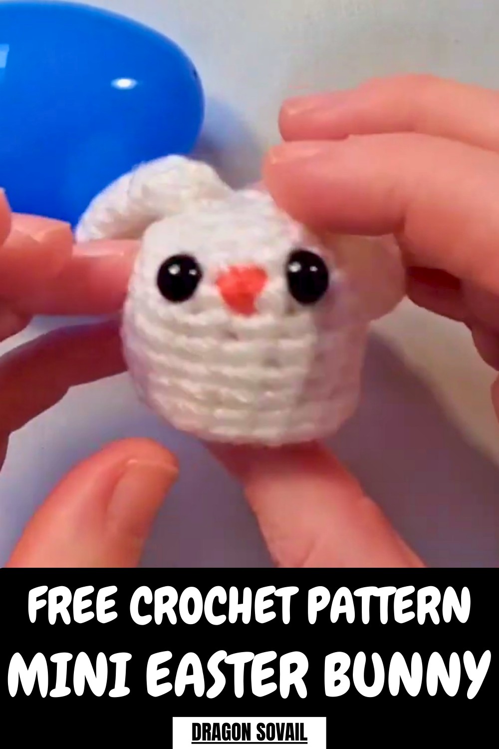 Crochet Mini Easter Bunny Pattern