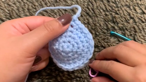 Crochet Mini Ghost Amigurumi Pattern 3