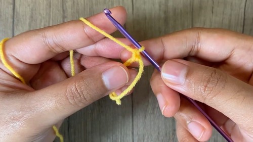 Crochet Mini Lemon Amigurumi Pattern 1