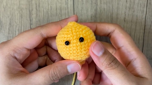 Crochet Mini Lemon Amigurumi Pattern 6
