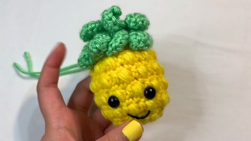 Crochet Mini Pineapple Pattern 7