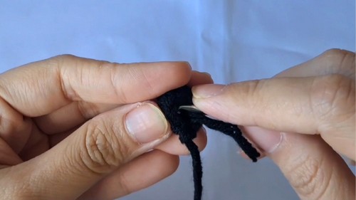 Crochet Mini Plushie Panda Pattern 7