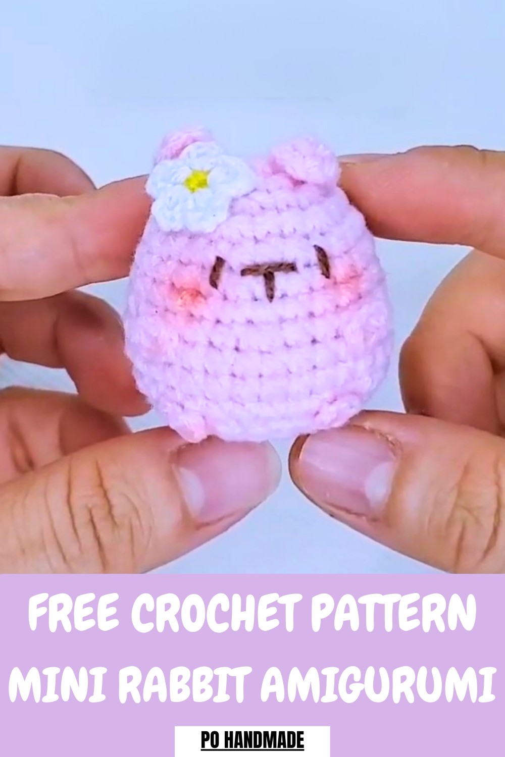 Crochet Mini Rabbit Amigurumi Pattern